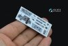 Quinta Studio QDS-72116 Su-24M 3D-Printed coloured Interior on decal paper (Zvezda) (small version) 1/72